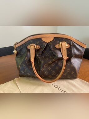 Louis Vuitton Monogram Tivoli Satchel Top Handle